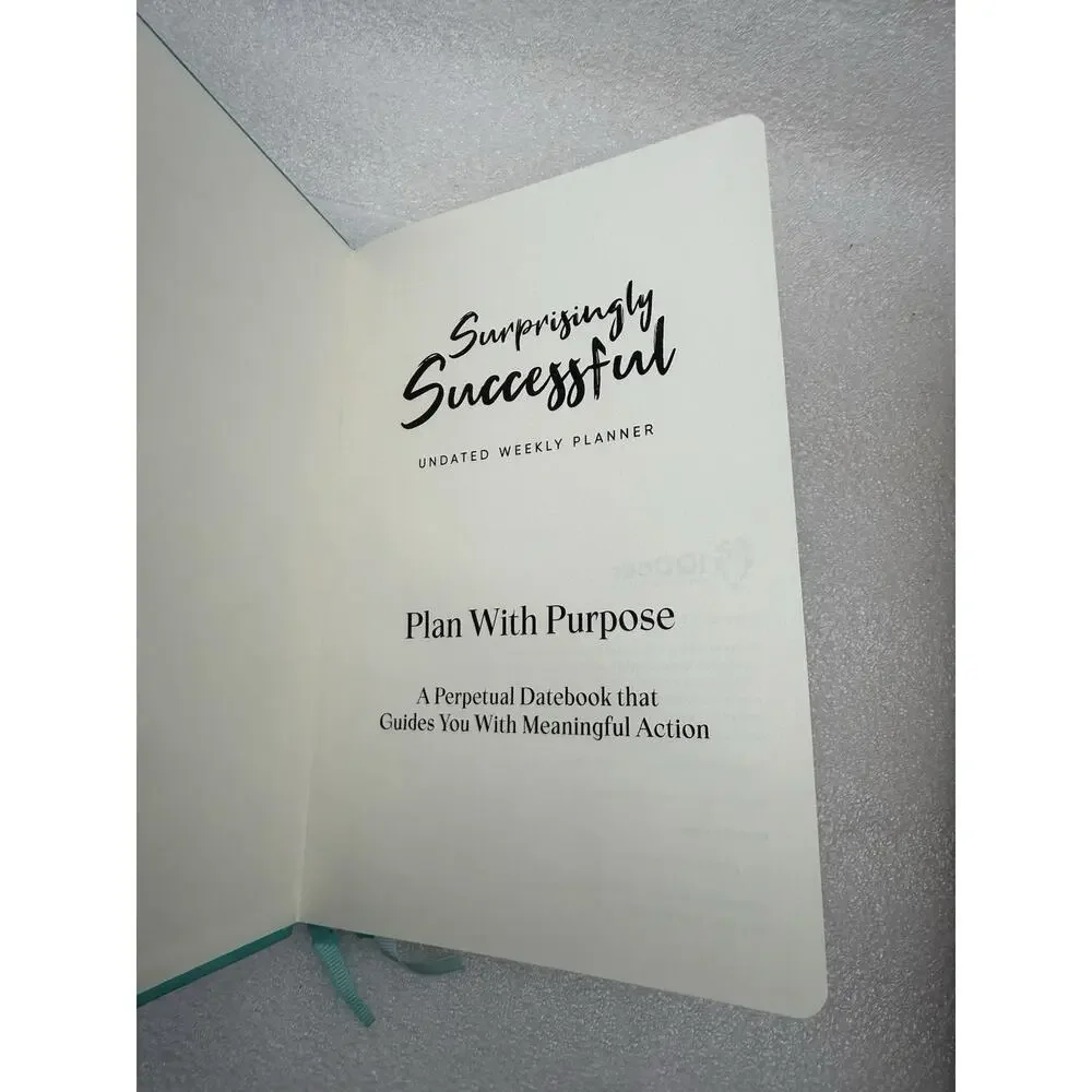 Surprisingly Successful Undated Weekly and Monthly Planner A5 NEW *read...